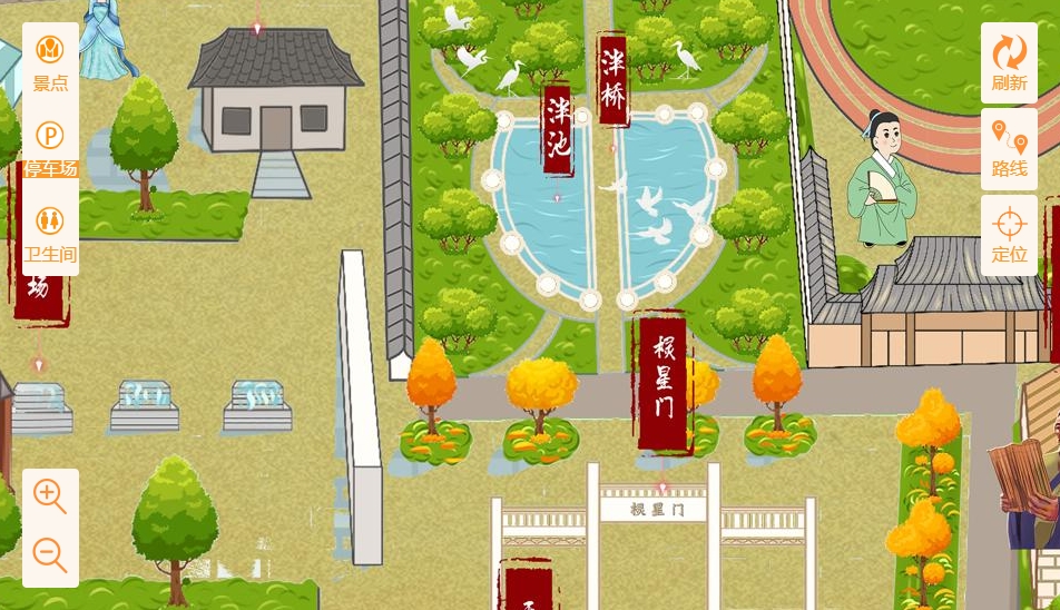 庐山手绘地图景区语音讲解导览系统：智慧景区建设的基石